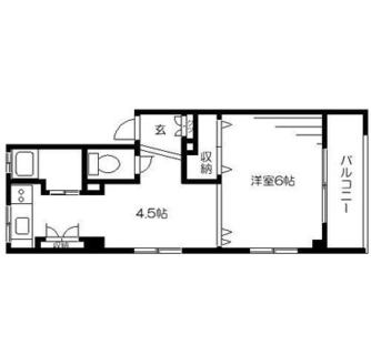 東京都新宿区西落合２丁目 賃貸マンション 1DK