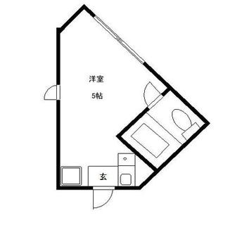 東京都北区田端新町１丁目 賃貸アパート 1R