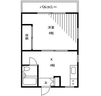 東京都新宿区高田馬場３丁目 賃貸アパート 1K