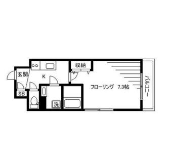 東京都北区志茂１丁目 賃貸マンション 1K