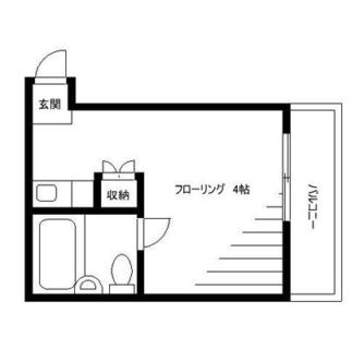 東京都北区志茂２丁目 賃貸マンション 1R