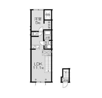 東京都江戸川区東小岩５丁目 賃貸アパート 1LDK