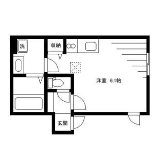 東京都北区田端新町２丁目 賃貸アパート 1R