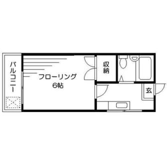 東京都豊島区西巣鴨４丁目 賃貸アパート 1K