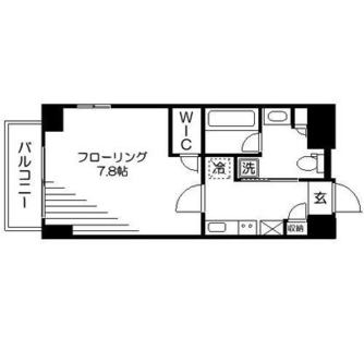東京都北区滝野川３丁目 賃貸マンション 1K
