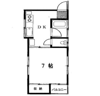 東京都豊島区北大塚１丁目 賃貸アパート 1K