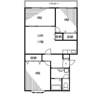 東京都練馬区中村北１丁目 賃貸マンション 3LDK