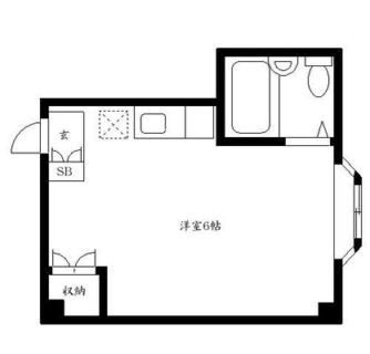 東京都練馬区桜台１丁目 賃貸マンション 1R