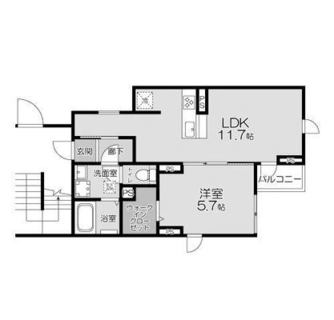 東京都目黒区東が丘１丁目 賃貸アパート 1LDK