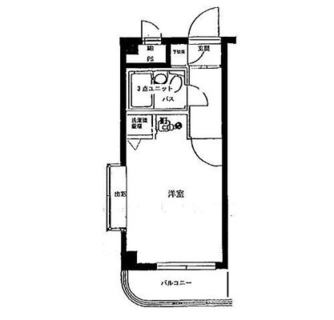 東京都足立区加平３丁目 賃貸マンション 1R