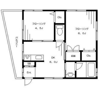 東京都荒川区町屋１丁目 賃貸マンション 2DK