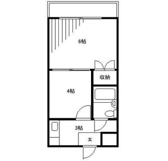 東京都練馬区桜台５丁目 賃貸マンション 2K