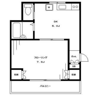 東京都北区滝野川３丁目 賃貸マンション 1DK