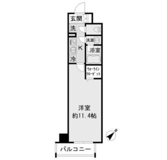 東京都板橋区志村１丁目 賃貸マンション 1K