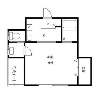 東京都北区田端新町３丁目 賃貸マンション 1K