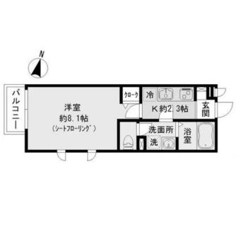東京都杉並区和田３丁目 賃貸アパート 1K