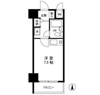 東京都葛飾区お花茶屋１丁目 賃貸マンション 1R
