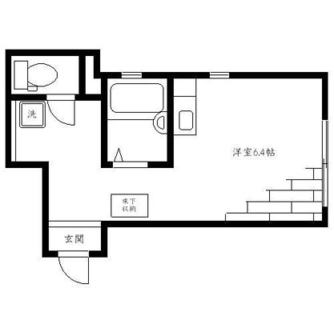 東京都北区岸町１丁目 賃貸アパート 1R