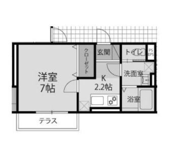 東京都大田区西糀谷１丁目 賃貸アパート 1K