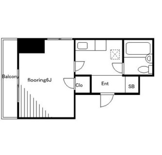 東京都北区田端新町３丁目 賃貸マンション 1K
