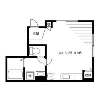 東京都豊島区要町２丁目 賃貸アパート 1R