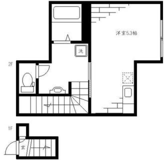東京都目黒区下目黒３丁目 賃貸マンション 1R
