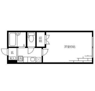 東京都北区上十条５丁目 賃貸アパート 1K