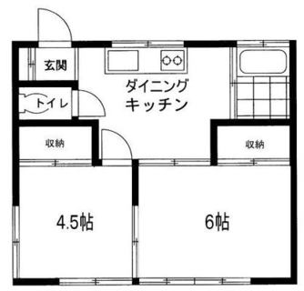 東京都豊島区南長崎３丁目 賃貸アパート 2DK
