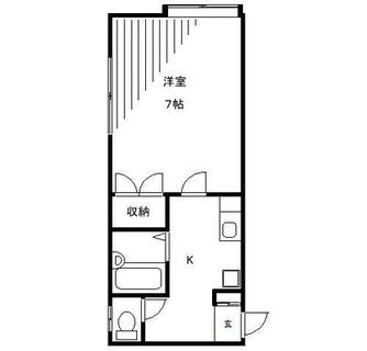 東京都板橋区幸町 賃貸アパート 1K