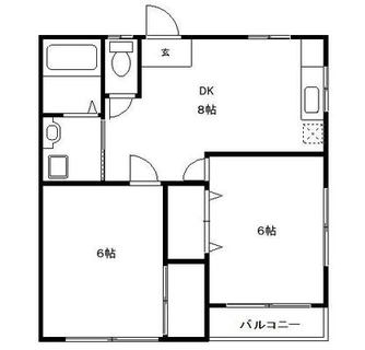 東京都豊島区要町１丁目 賃貸アパート 2DK