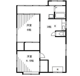 東京都北区神谷２丁目 賃貸一戸建て 2K