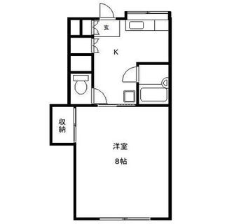 東京都豊島区池袋３丁目 賃貸アパート 1K