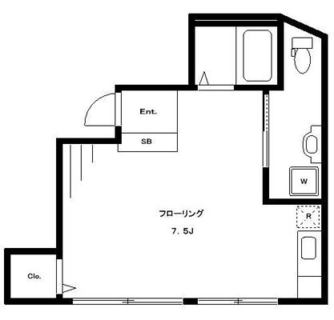 東京都荒川区荒川４丁目 賃貸アパート 1R