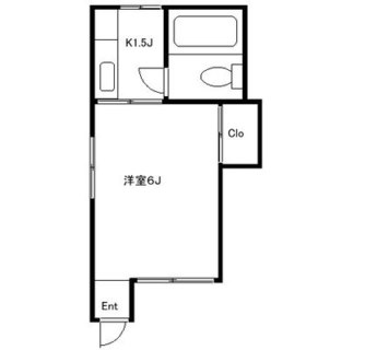 東京都新宿区下落合３丁目 賃貸アパート 1K