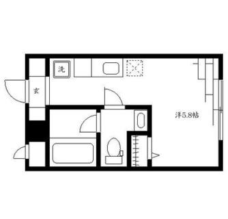 東京都台東区三ノ輪１丁目 賃貸マンション 1R