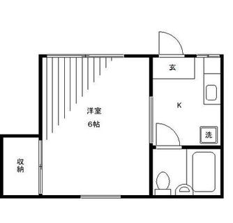 東京都北区岸町１丁目 賃貸アパート 1K