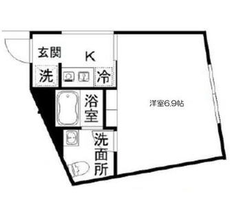 東京都文京区小石川３丁目 賃貸マンション 1K