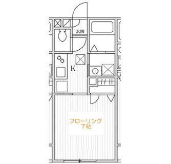 東京都葛飾区宝町２丁目 賃貸アパート 1K