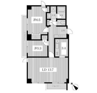 東京都文京区千石４丁目 賃貸マンション 2LDK