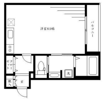 東京都中野区中央３丁目 賃貸マンション 1R