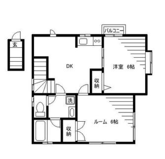 東京都板橋区高島平５丁目 賃貸アパート 2DK