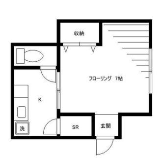 東京都北区東十条５丁目 賃貸アパート 1K