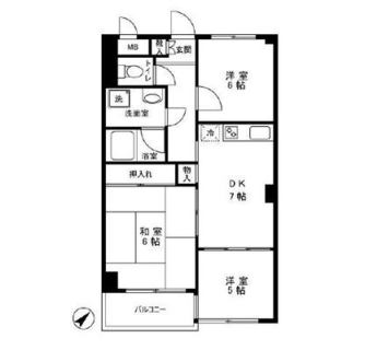 東京都墨田区八広６丁目 賃貸マンション 3DK
