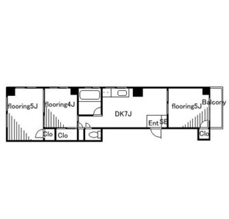 東京都荒川区東日暮里４丁目 賃貸マンション 3DK