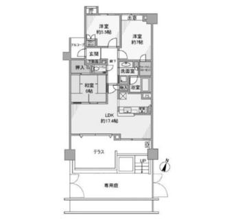 東京都豊島区上池袋１丁目 賃貸マンション 3LDK