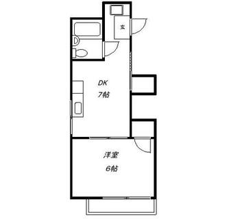 東京都北区田端６丁目 賃貸アパート 1DK