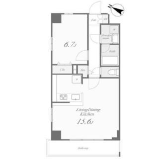 東京都板橋区東坂下２丁目 賃貸マンション 1LDK