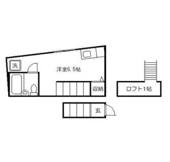 東京都北区堀船１丁目 賃貸アパート 1R