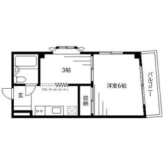 東京都新宿区上落合１丁目 賃貸マンション 1DK