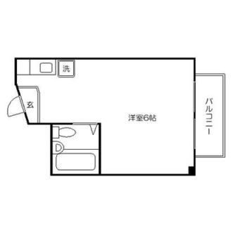 東京都北区岸町２丁目 賃貸マンション 1R